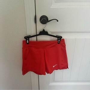 Red Nike Athletic Shorts, Size S